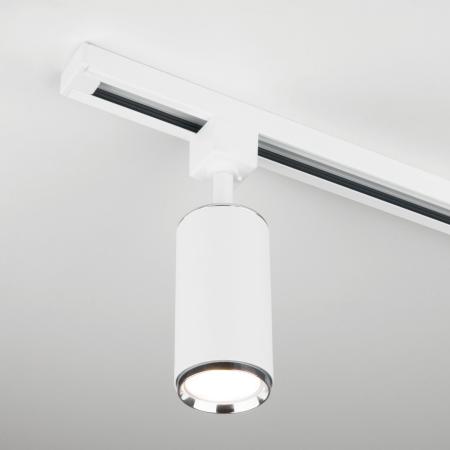 Светильник трековый MRL1013 Svit белый/хром GU10 "ES"