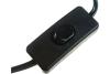 Сетевой шнур с вилкой и выключателем UCX-C10/02A-170 BLACK, 2A, 500Вт, 1,7 м, черный ТМ Uniel 