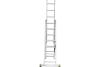 Лестница алюминиевая 3-секционная Новая Высота NV 2230 3x7 перекладин