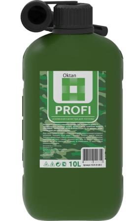 Канистра пластмассовая ГСМ Oktan 10л. с заливным устройством РемоКолор