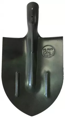 Лопата штыковая К-3 прямоугольная (рельсовая сталь)