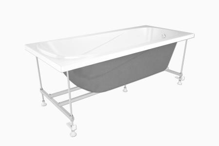 Ванна акриловая 1,6*0,7 "COMFORT" (ВАННА + КАРКАС) (МЕТАКАМ)