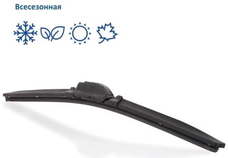 Щетка стеклоочистителя БЕСКАРКАСНАЯ Goodyear PREMIUM 24/60см всесезонная