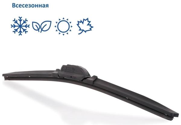 Щетка стеклоочистителя БЕСКАРКАСНАЯ Goodyear PREMIUM 24/60см всесезонная
