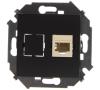 Розетка Компьютерная RJ-45 кат.5е, графит 1591598-038