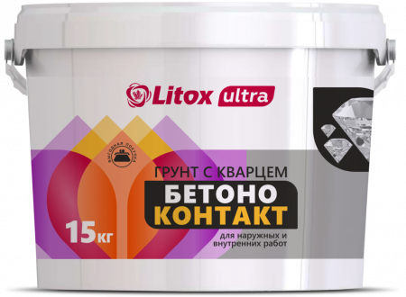 Грунтовка BETONOKONTAKT «LITOX ULTRA» (15кг)	