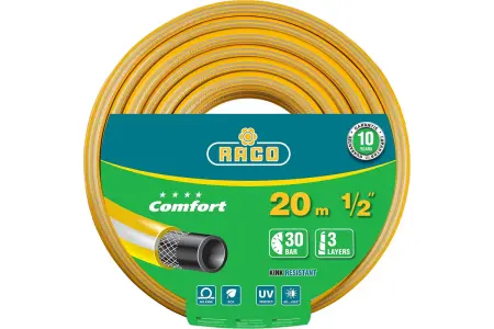 Шланг полив. RACO армир. трехсл. 30атм. 1/2*20м