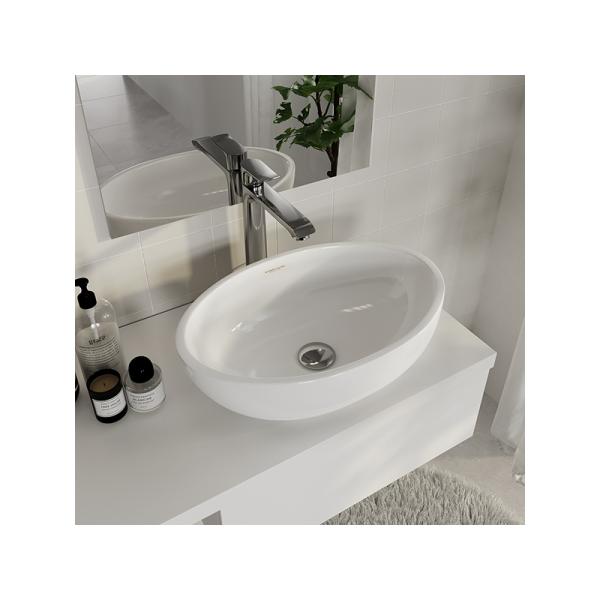 Умывальник "Ringo" 53*34 на столешницу (Sanita Luxe)