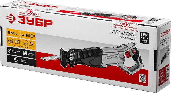 Пила сабельная (электроножовка) ЗУБР ЗПС-850 Э 850Вт