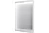 Зеркало Aris 60 белый глянец