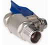 Кран для врезки в систему тонкой очистки 1/4" - 1/4", МР-У ИС230112