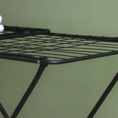 Сушилка для белья напольная 20м черная (СБ2Ч) НИКА, (СБ2Ч)