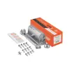 Доводчик дверной LONEX 330 (50-120 кг) серебро