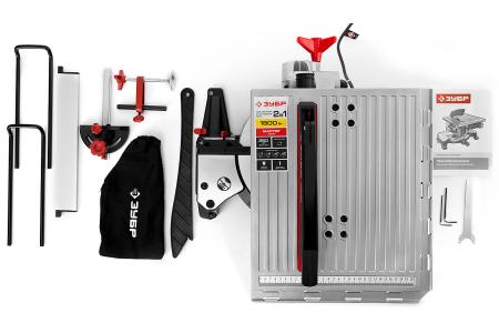 Пила торцовочная комбинированная ЗУБР ЗПТК-255-1800 1800Вт