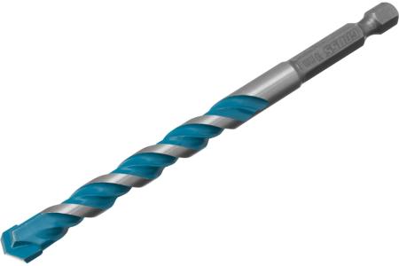 Набор сверл универсальных, Multipurpose PRO, 6-гр. хвостовик, 4-10мм, 5шт // Gross