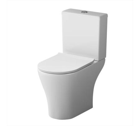 Унитаз-компакт Damixa DX86C8600SC Sirius безободковый с сиденьем микролифт