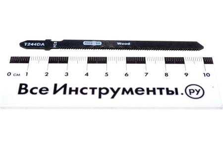 Полотна для электролобзика по дереву двусторонние, FIT HCS, 100/75мм (T244DA), 2шт