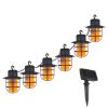 Гирлянда садовая USL-S-121/PT2500 LANTERNS на солнечной батарее "Фонарики". 60 светодиодов.