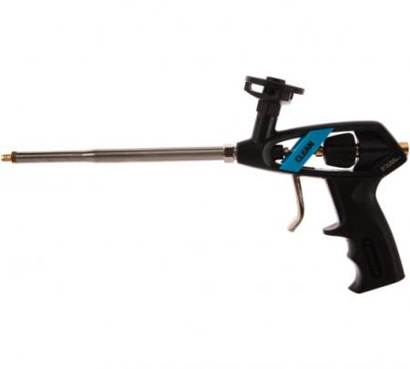 Пистолет для монтажной пены полностью покрыт тефлоном Fomeron Clean XT