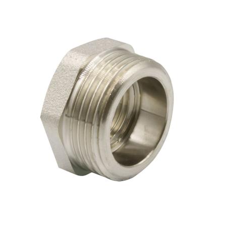 Футорка 1'' -1/2" нар-вн VRT®никель