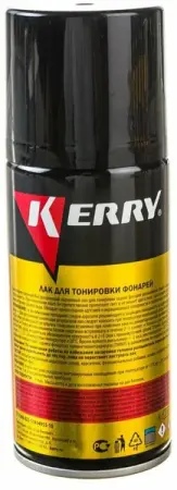 Лак для тонировки фар (черный) KERRY 210мл