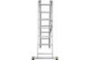 Лестница алюминиевая 3-секционная Новая Высота NV 2230 3x7 перекладин