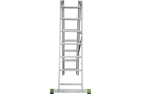 Лестница алюминиевая 3-секционная Новая Высота NV 2230 3x7 перекладин