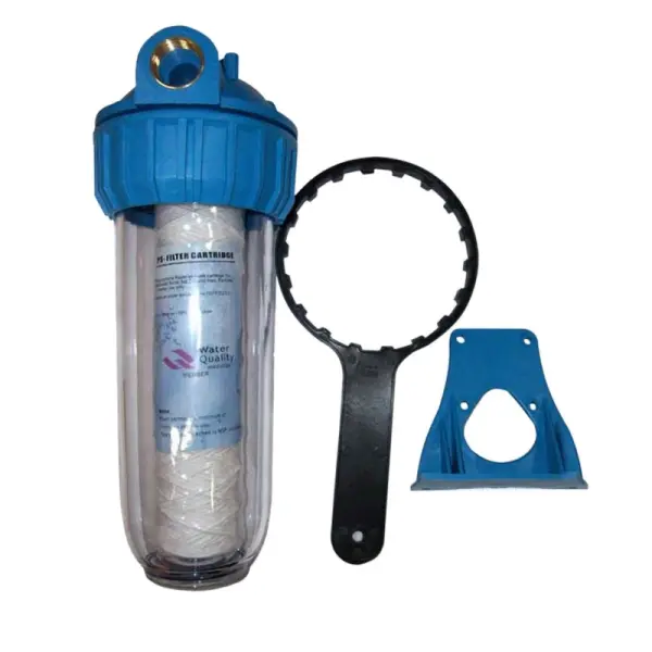 Фильтр магистральный 1" для хол. воды прозр. RM с картриджем