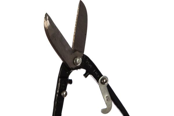 Ножницы по металлу 200 мм, HCS, прямой рез, фиксатор РемоКолор