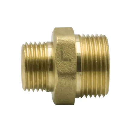 Ниппель переходной 3/4'' - 1/2'' нар/нар ЛАТ LEXLINE 20-15 (Украина)