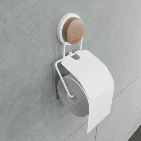 Бумагодержатель с крышкой FX-47010 MAGIC WHITE