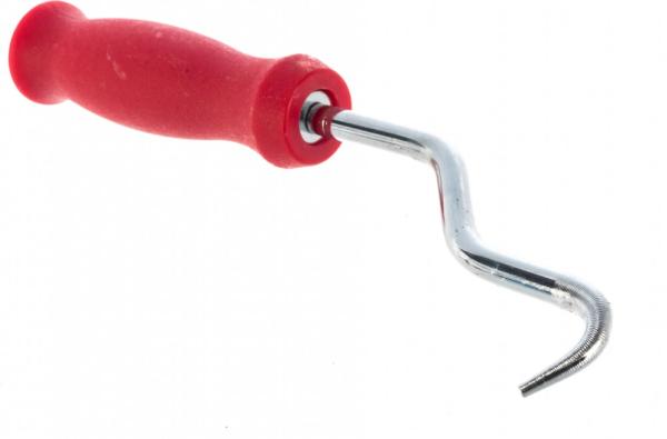 Крюк для вязки оцинк. сталь, пл. рукоятка, 220*30мм РемоКолор