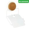 Бумагодержатель с крышкой FX-47010 MAGIC WHITE