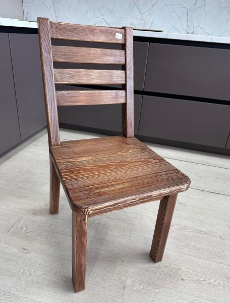 Стул брошированный,сиденье цельное,прямые ножки (сосна)