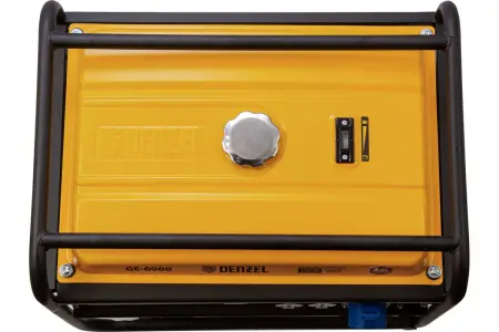 Генератор бензиновый GE-6900, 5,5 кВт, 220В/50Гц, 25 л, ручной старт// Denzel