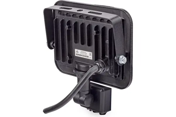 Прожектор LED 50W VLF8-50-6500-B 6000Lm 220V IP65 черный VKL electric 