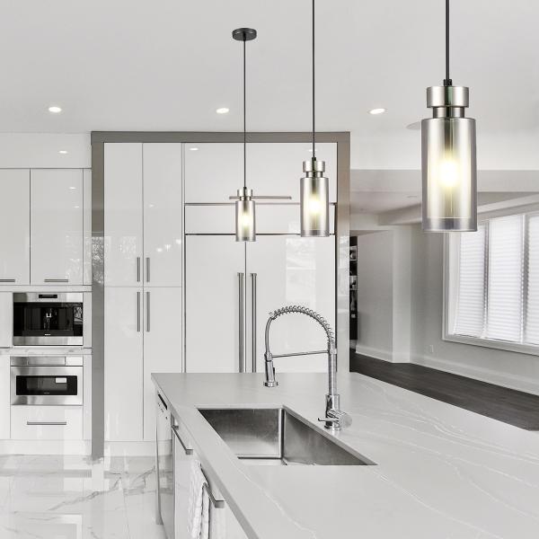 Светильник подвесной Escada 1115/1S Е14*15W Chrome НОВИНКА-2023