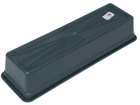 Ящик для рассады 50*15*10см, 5л, чёрный, "Урожай-5" 