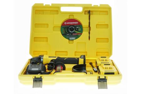 Машина углошлифовальная Hanskonner HAG18125BL, 125мм 18В 