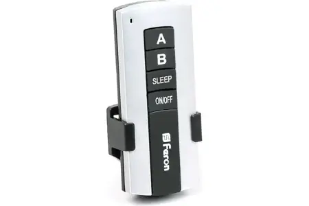 Выключатель дистанционный 230V 1000W 2-хканальный 30м с пультом управления, TM75	