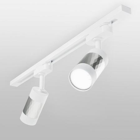 Светильник трековый MRL1007 Mizar Белый/серебро GU10 "ES"