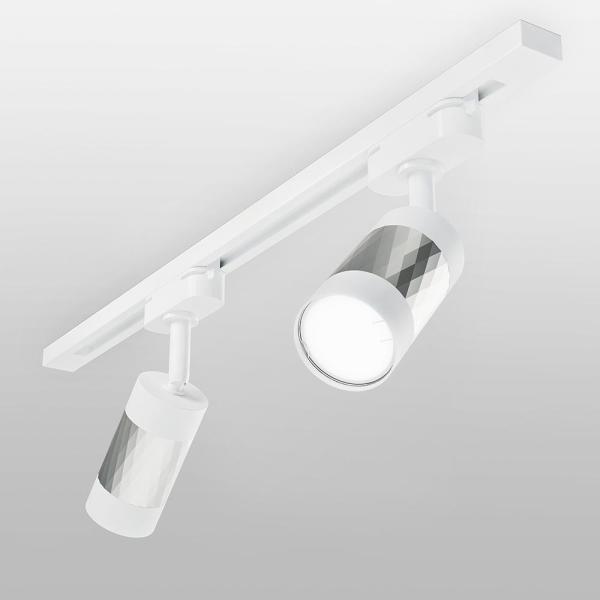 Светильник трековый MRL1007 Mizar Белый/серебро GU10 "ES"