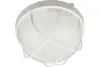 UWL-R02-100W/E27 IP54 WHITE Круг/Решетка Светильник влагозащищ. под лампу Е27