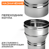 Переходник ( 430/ 0,5) ф115П-130М