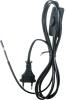 Сетевой шнур с вилкой и выключателем UCX-C10/02A-170 BLACK, 2A, 500Вт, 1,7 м, черный ТМ Uniel 
