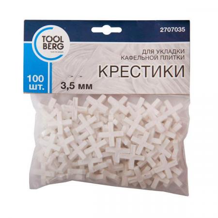 Крестики для кафельной плитки 3,5мм (100шт)  50 Россия