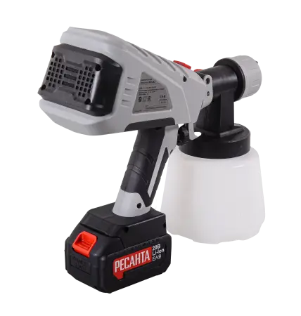 Краскопульт аккумуляторный АКП-20Li (в комплекте 1 АКБ и ЗУ) Вихрь