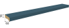 Интерьерная Рейка МДФ Планкен De Luxe Ocean 16*60*2700 (уп.6 шт.)