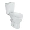 Унитаз-компакт "Рим" белый (гориз,нижн,м/лифт, 2-кн.арм.Oliv) (ROSA)(00083142)