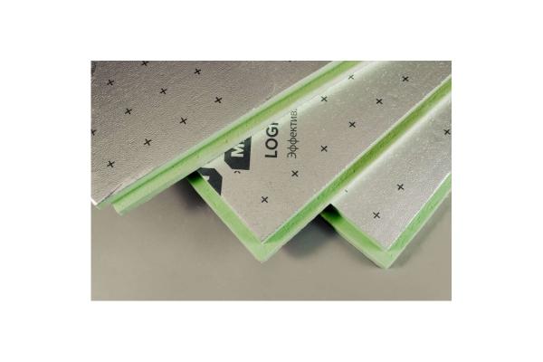 Пенополистирол Технониколь LOGICPIR Баня Ф/Ф L-1190х590х30